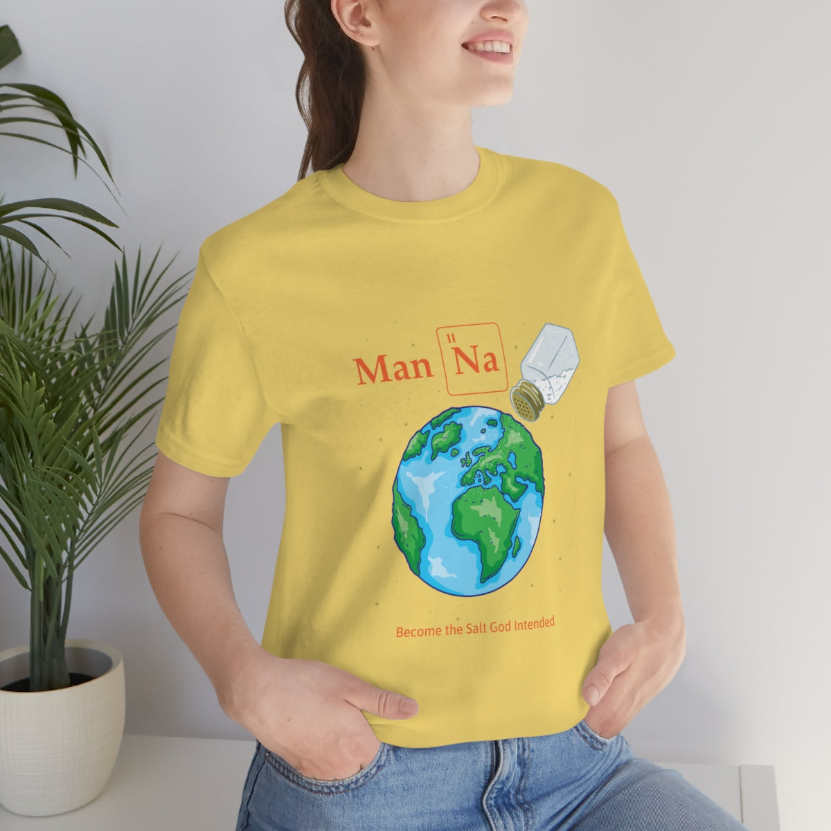 Man Na Unisex Jersey Short Sleeve Tee