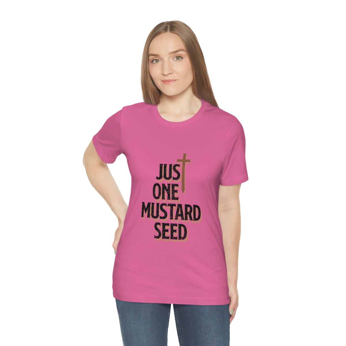 Just One Mustard Seed - Unisex Jersey Short Sleeve Tee