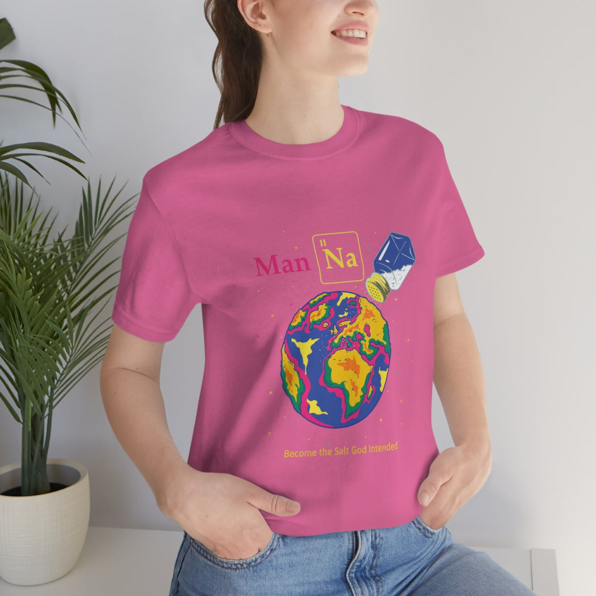 Neon Man Na!!! - Unisex Jersey Short Sleeve Tee