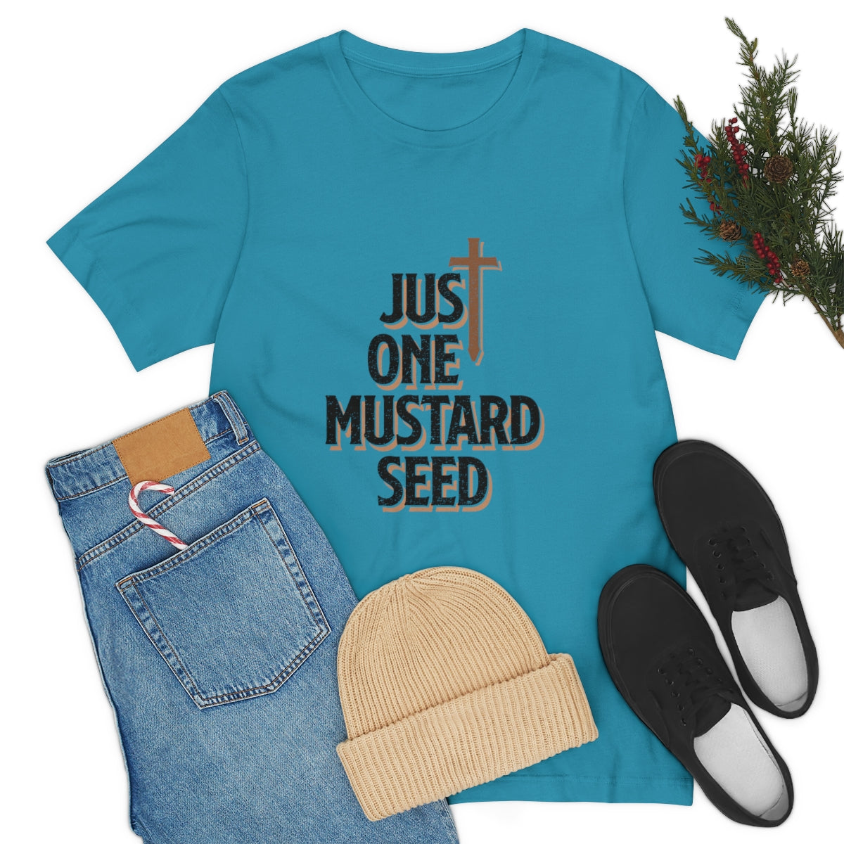 Just One Mustard Seed - Unisex Jersey Short Sleeve Tee