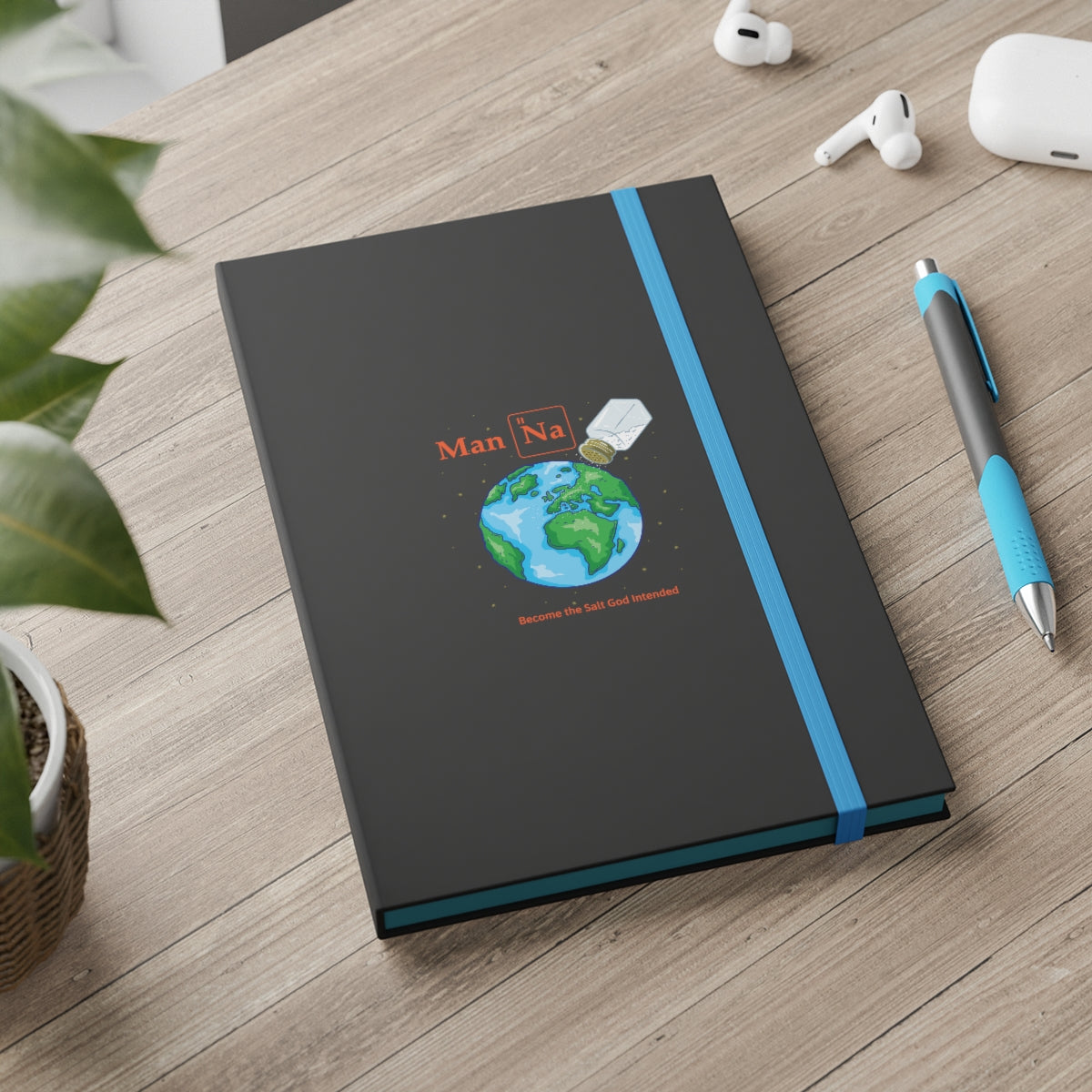 Man Na - Color Contrast Notebook - Ruled