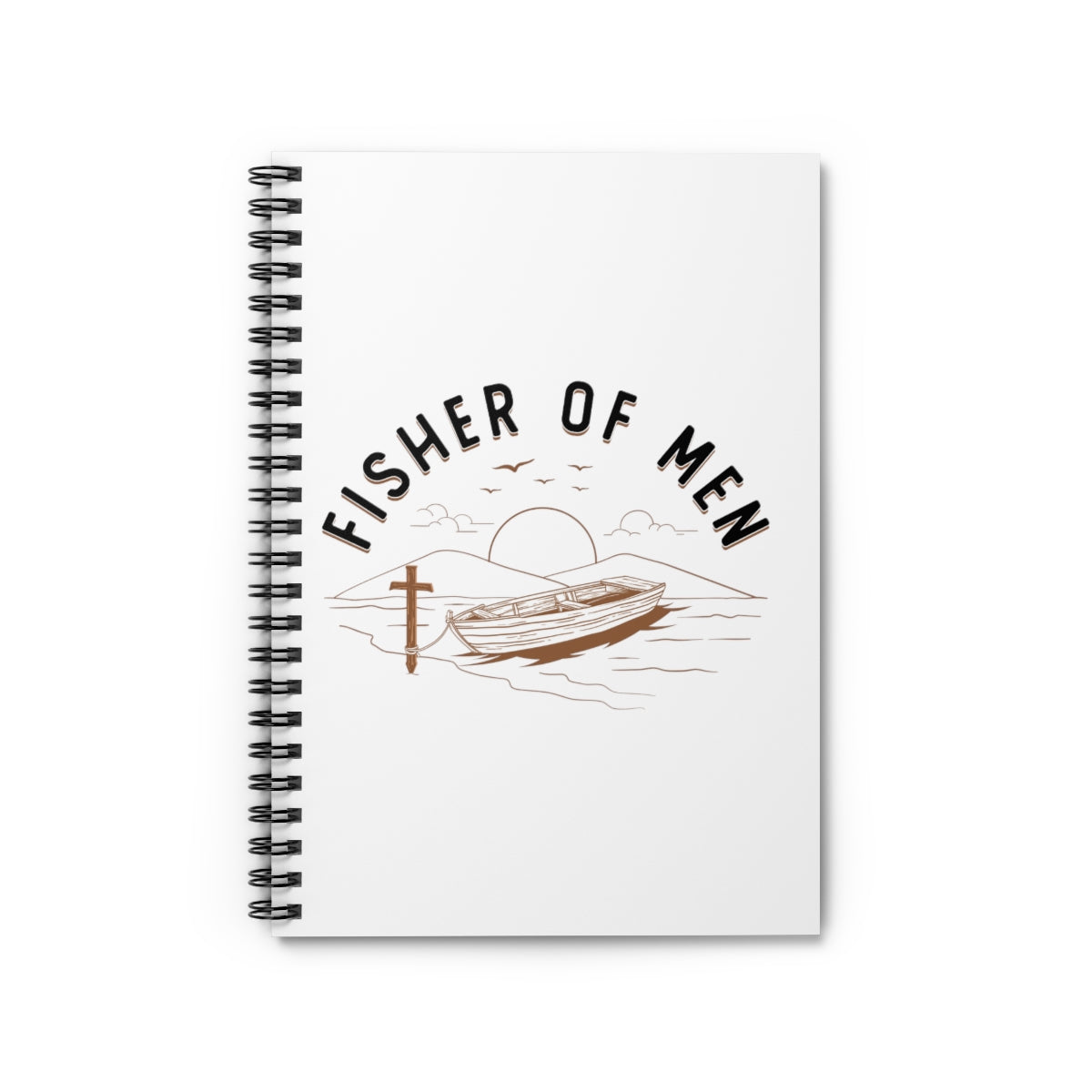 Fisher of Men - Spiral Notebook - Ruled Line