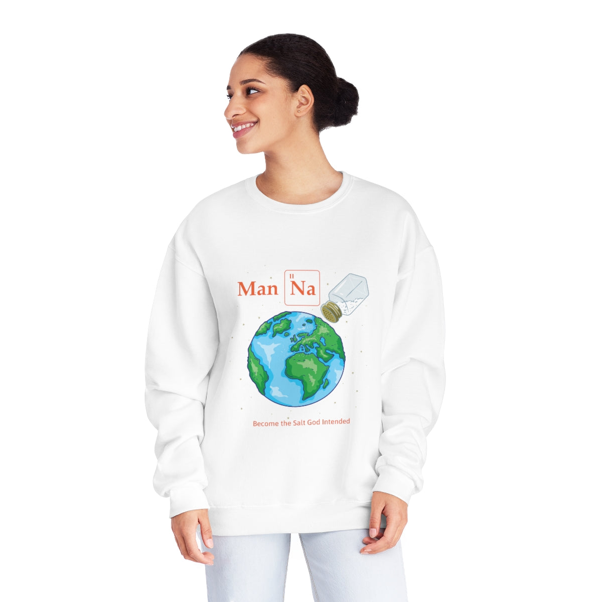 Love Is - Man Na - Unisex NuBlend® Crewneck Sweatshirt