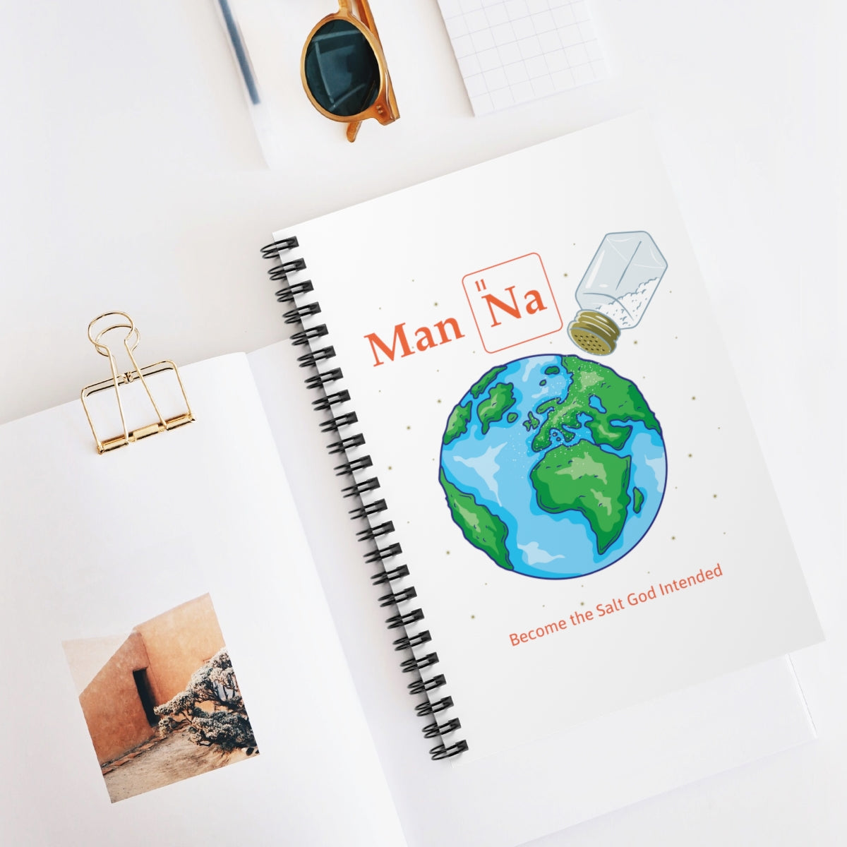 Man Na - Spiral Notebook - Ruled Line