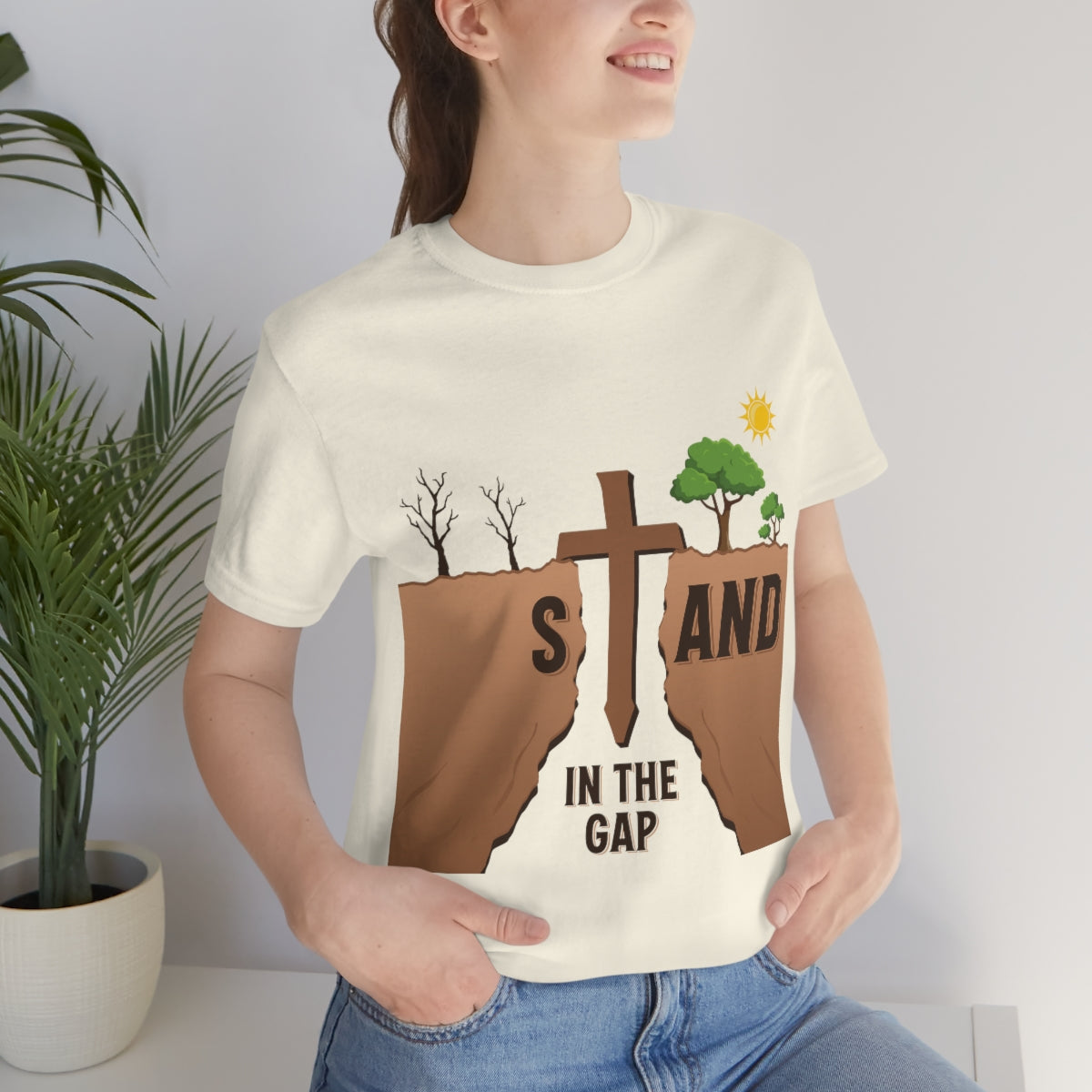 Stand in the Gap - Unisex Jersey Short Sleeve Tee